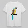 Women's Plus Size Breathable Classic T-Shirt Mens Womens Tees Top Colorful Parrot Print Design Tee