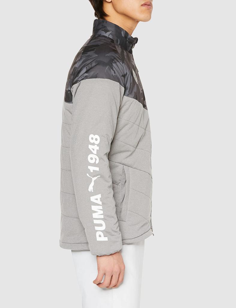 Outerwear Golf Hyper Stretch FZ Blouson PUMA Rise Heather M [PUMA] Men's Black/High