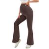 European & American High-Waisted Maternity Support Pants, Nylon Stretch, Micro-Flare, Plus Size, Versatile Outerwear JL13