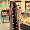 Camel Solid Color Scarf Autumn and Winter Warm Thickened Imitation Cashmere Shawl Dual-use Tassel Men's and Women's Couple Scarf Winter