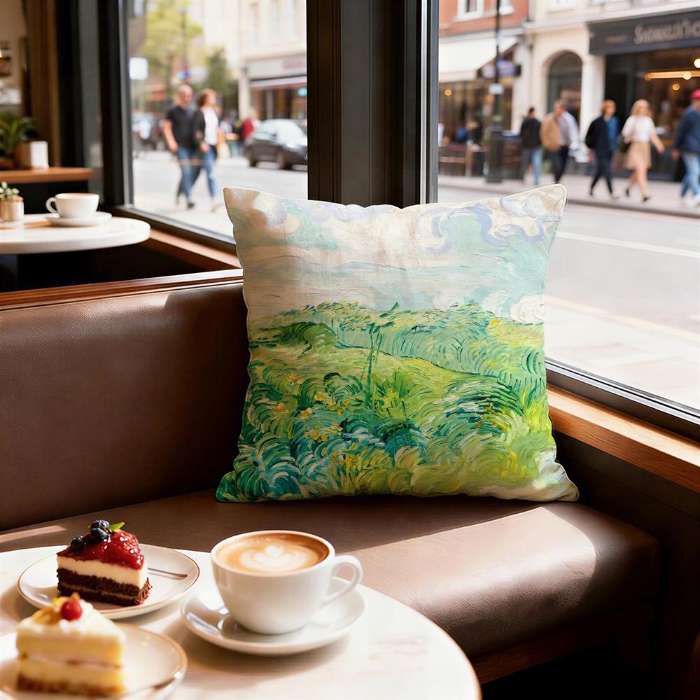 Art Van Gogh Cushion Cover Decorative Cushions Covers Cover Sofa X Pillow Piece X X Pillowcase