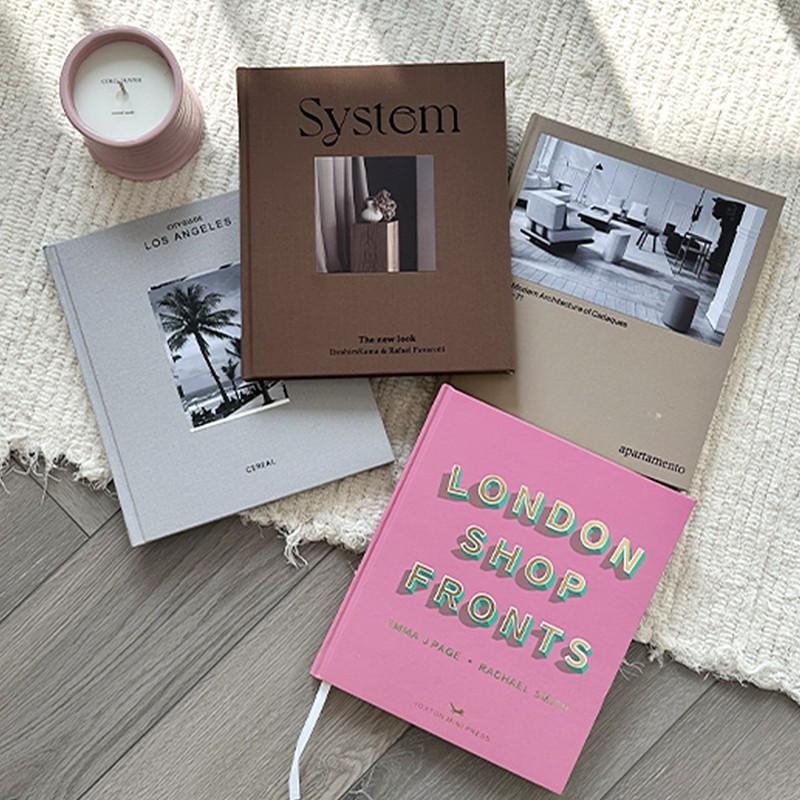 Vintage English Book Photo Prop for Instagram Wabi Sabi Style Decor Hardcover Display