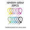 10/20/50pcs 18cm Silicone Reusable Bag Ties Twist Wire Fasten Cable Zip Tie Headset Data Lines Wire DIY Universal Magic Tie