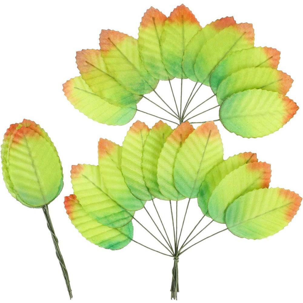 200 Stck knstliche Rosenbltter, einzelnes knstliches Blatt zum Basteln,  goldene Bltter aus Kunstseide als Dekoration fr den Valentinstag, ...