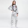 Halloween Astronaut Raumanzug Silber Body Unisex Erwachsene Kostüm