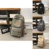 Casual Travel Nylon Backpack With Heavy Load Compression For College Students And Teenagers