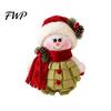 DIY Snowman Sewing Set Christmas Felt Craft Kit, Handmade Santa Gingerbread Elf Creative Art Activity Angel Material Holiday Supplies for Kids Adults