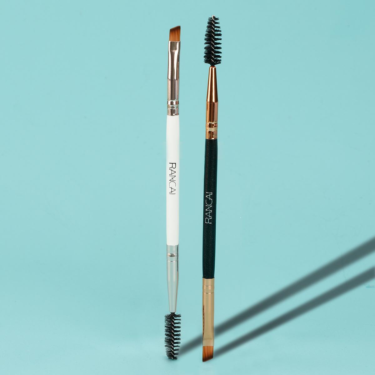 2 double head oblique head eyebrow brush spiral eyelash curl blade oblique angle eyebrow brush eye aegyo sal eyelash brush eyebrow brush now