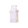 Li-Ning Full Print Reflective Running Quick-Dry Breathable Fitted Sleeveless Sports Top Men Tops Fluorescent-Yellow Green AAYT083-1