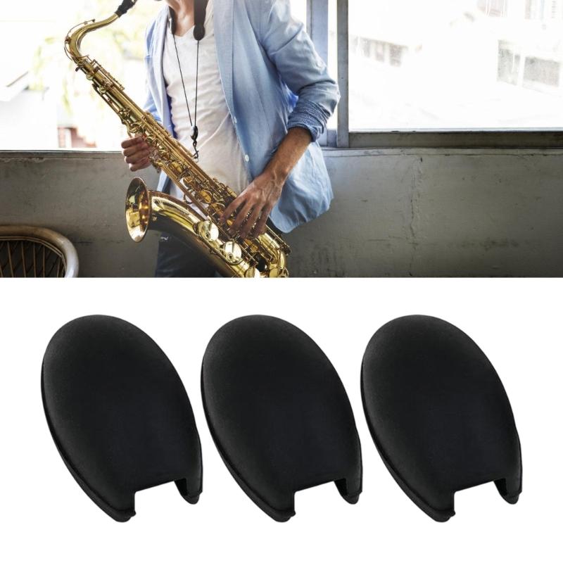 Nonslip Saxophone Thumb Pad Wear Resistant Silicone Easy Cleaning Thumb Rest Pad for Extended Durability and Comfort