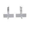 2 Pack Acrylic Display Stand Baseball Bat Holder Mini Vertical Storage Tube Shelf for Home Office Decor