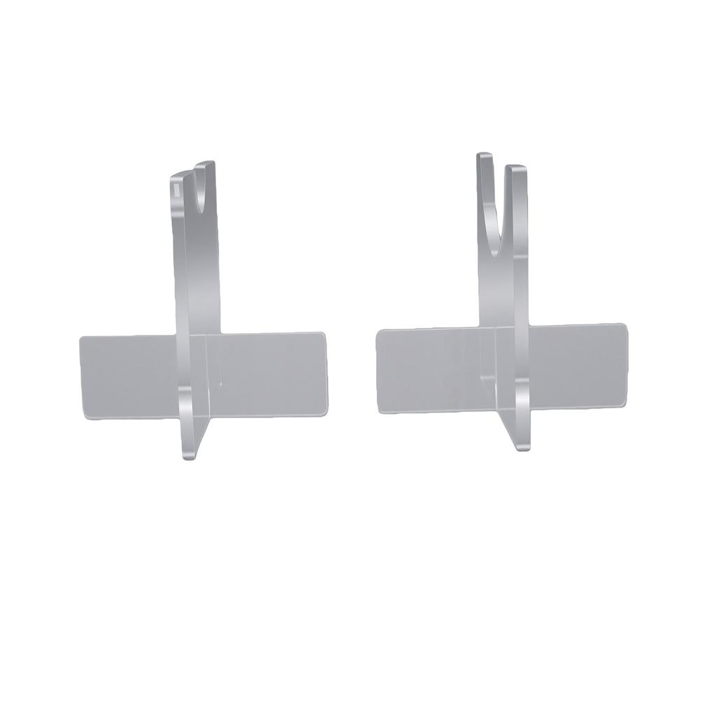 2 Pack Acrylic Display Stand Baseball Bat Holder Mini Vertical Storage Tube Shelf for Home Office Decor