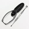 AXiON Cuticle Nipper Cuticle Snip Leather Blade from Germany + Pusher/Cuticle (with Cover) Solingen, #slg008967fba
