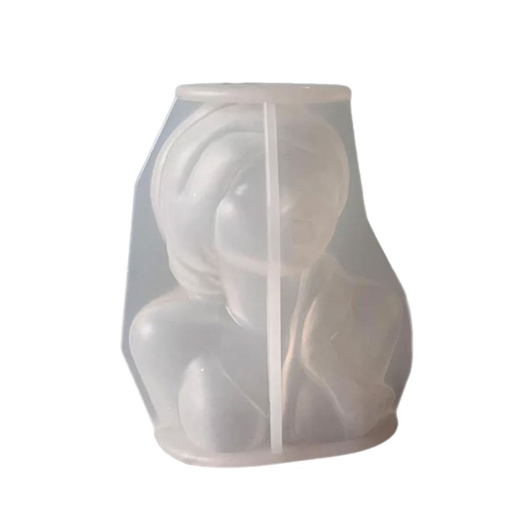 Weibliche Statue Silikon Kerzenformen für Epoxidharz Kerze Seife Figur Silikon Kerzenformen für Gips Dekoration