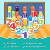 Fun Bowling Ball Game For Children Bowling Ball Set With 10 And 2 Balls In A Mesh Bag Inside