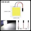 4pcs Festoon LED COB LED Bulbs 31mm 36mm 39mm 41mm with T10 BA9s C5W Socket Car Dome LIght Auto Car Interior Reading License Led Bulbs 7