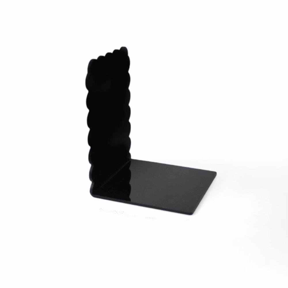 Durable Acrylic Book Display Stand Space-saving Decorative Desktop Acrylic Book Storage Rack Sturdy Stationery Acrylic Bookends