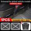 Per Toyota C-HR Tappetino Anti-sporco 1719 22 23 Fibra di Carbonio Accessori Posteriori Accessorio Interni Auto Tappetino Anti-calcio Sedile Tappetino Protettivo