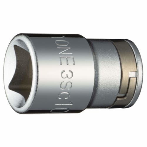 TONE Nut Catch Socket (hexagonal) 3SC-10 Drive Angle 9.5mm (3/8") Width Across Flats 10mm