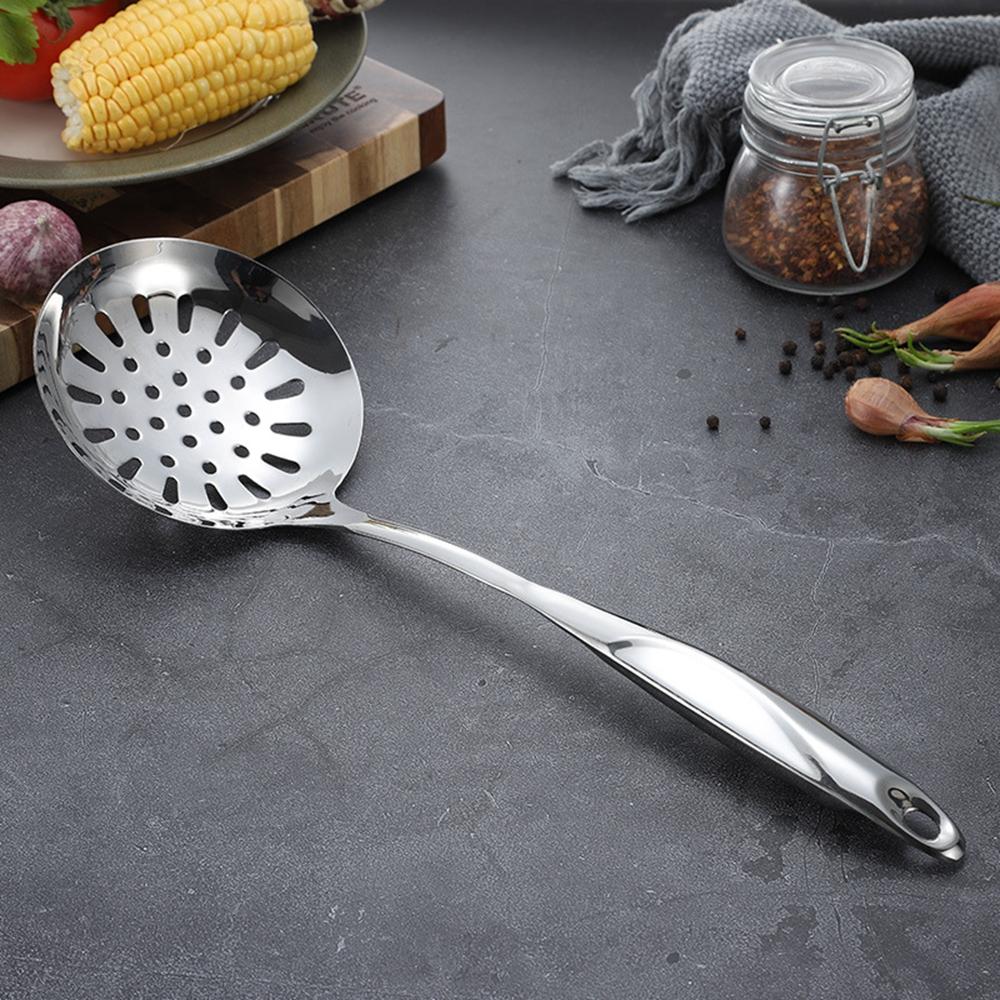 Steel Non-stick Shovel Turner Soup Spoon Spatula Pasta Server Kitchenware Cookware Kitchen Utensils