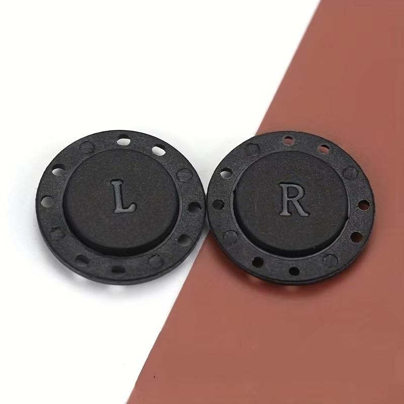 

2pairs Invisible Magnetic Snap Button Clothes Round Plastic Magnetic Concealed Button Coat Cardigan Button Snap Button Acces 2 Pairs