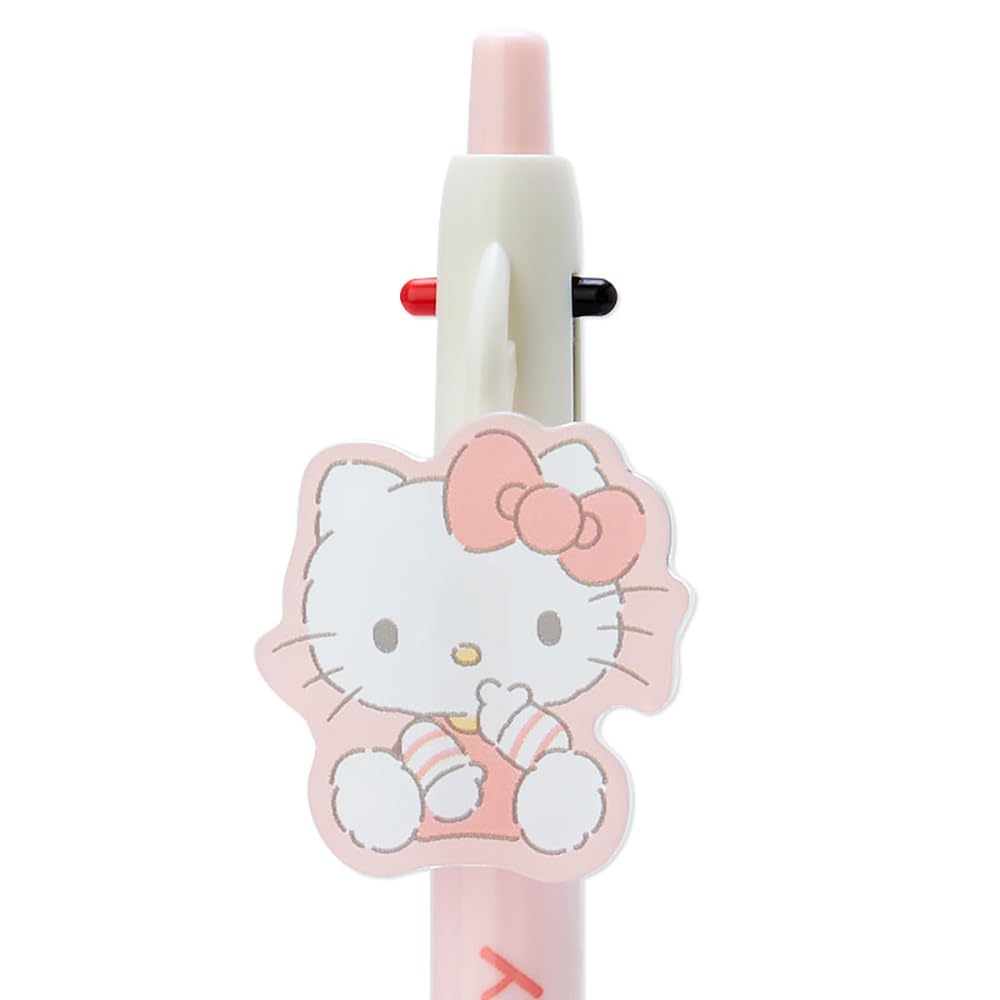 Sanrio Hello Kitty 2-color Ballpoint Pen & Mechanical Pencil (stuffed Toy Design Stationery) 555410