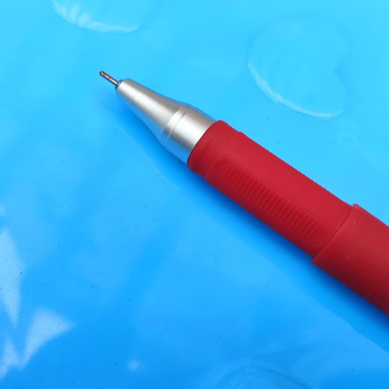Bright Frosted Red Pen for Smooth, Skipping-Free Writing - Ideal for Office, Exams, Teacher Grading, and Homework (380 Red Pen)