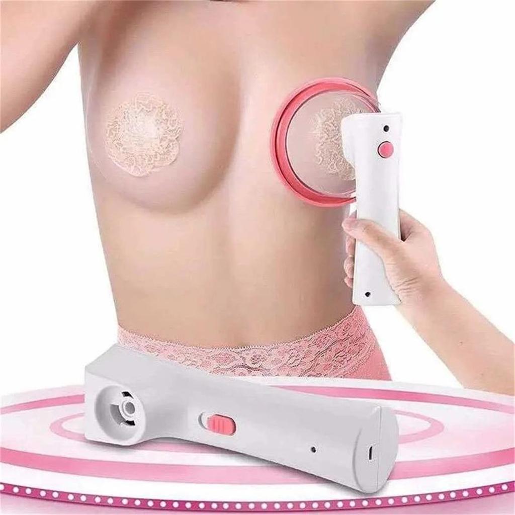 Mini Electric Breast Massage Device, Breast Cupping Machine, Electric Suction Cup Massage Device, Multi-function Beauty Instrument