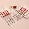 10Pcs Diamond Needle File Set 3x140mm Mini Needle File Kit For Stone Glass Metal Carving Craft Hand Tools Needle File Set