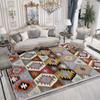 Retro Ethnic Style Large Rugs for Living Room Decoration Home Light Luxury Coffee Tables Mat Soft Easy Cleaning Bedroom Carpet