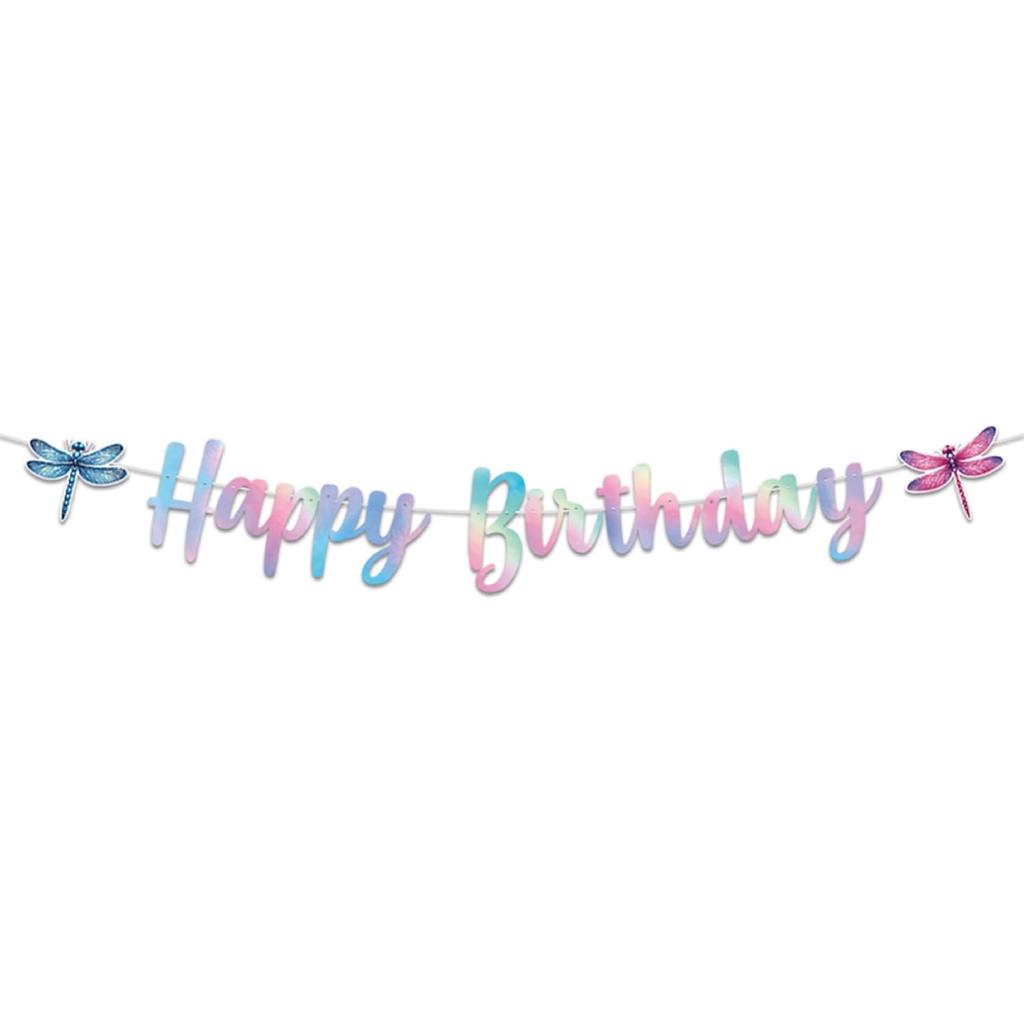 9 Pcs Dragonfly Hanging Swirls 2 Pcs ect Birthday Banners for Dragonfly Party Decorations Dragonfly Birthday Party Supplies