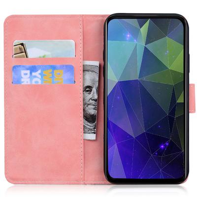 Pro Samsung Galaxy A55 5G Pouzdro Jednobarevný Kožený Kryt na Telefon Peněženka