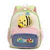 Bag School Kids With Cartoon Bee Design And Lightweight Nylon For Preschool