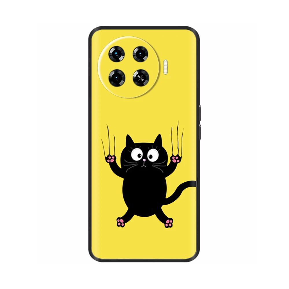 Shockproof Case For Tecno Spark 20 Pro Plus Case Luxury Painted Soft TPU Silicone Phone Back Cover For Tecno Spark 20 Pro+Cases