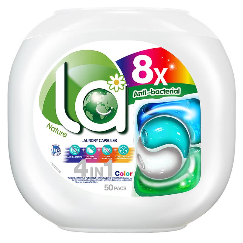 Cápsulas de Gel para Lavandería Natural 4 en 1 de Mama's Choice