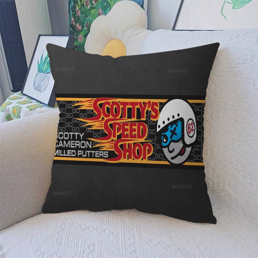 S-Scotty Logo C-Cameron Cushion Cover Pillow Cover Decor Pillowcase Printed Cushion Case For Couch