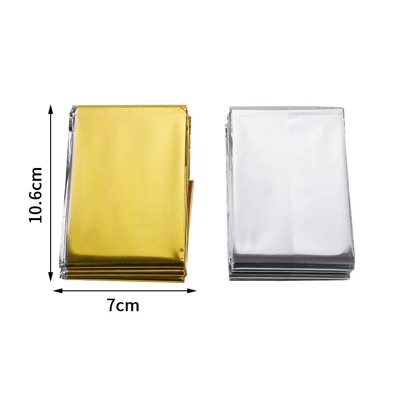 Emergency Rescue Blanket Keep Warm Survival Blanket Waterproof Survival Blanket Outdoor Thermal Blanket Travel Camping Hiking
