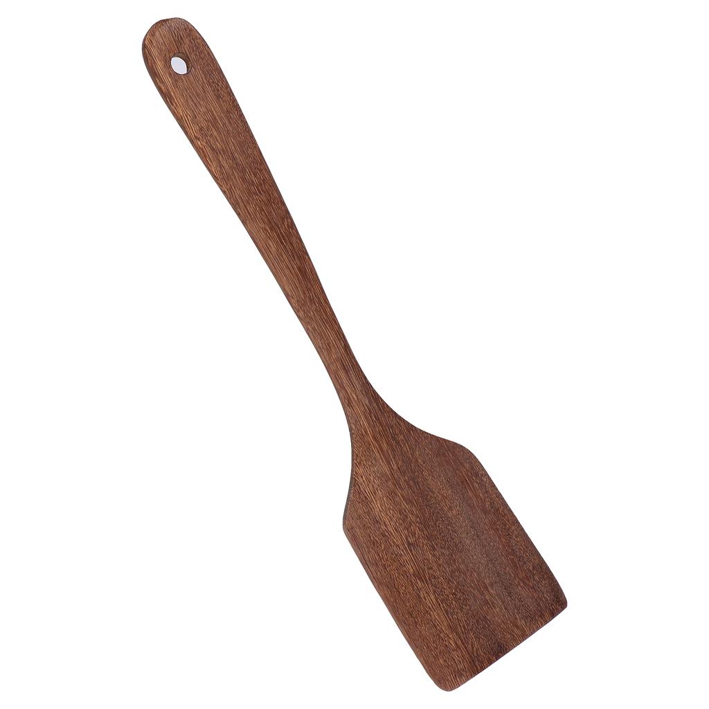 Wooden Spoon Exquisite Textured Lightweight Cooking Spatula with  ing Hole for Kitchen Cooking Gift