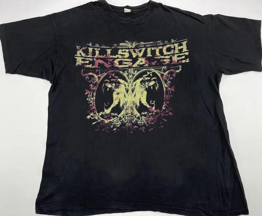 Vtg Killswitch Engage metalcore band tee black S-5XL QT5774 S
