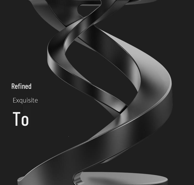 Unzip Metal Spiral Gyro: Levitation Desk Ornament & Decompression Toy
