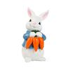 Creative Easter Cute Rabbit Ornament Resin Crafts Coffee Shop Courtyard Garden Home Decor