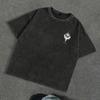 Men's Graphic Tees Shirt Unisex Cotton Oversized T-Shirt Short Sleeve Vintage Streetwear Casual Tee Top