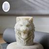Cylindrical Candle Silicone Mould Animal Head Silicone Mold For Resin Casting Candle Soap Home Decoration Holiday Gift