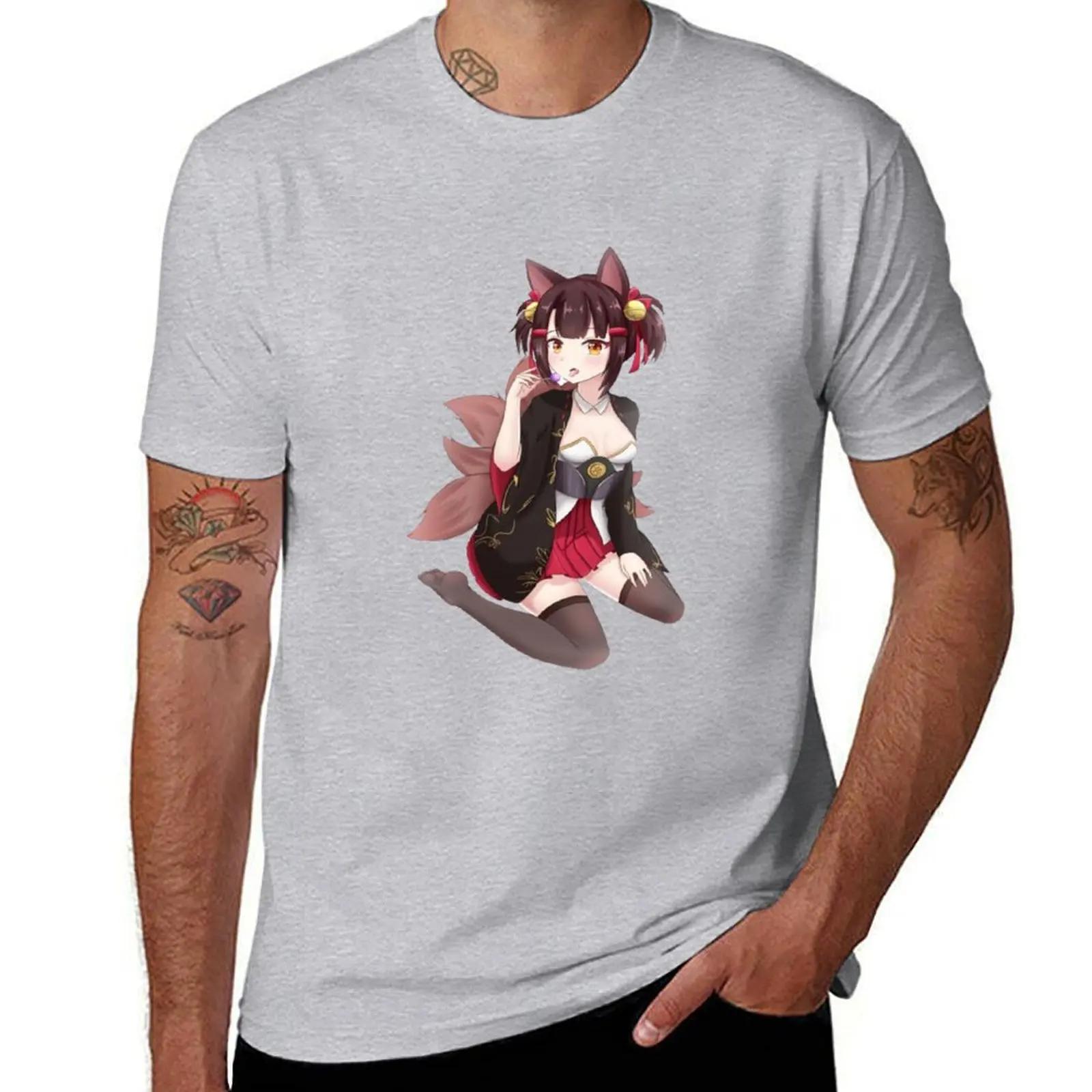 

Azur Lane Akagi TShirt animal prinfor boys heavyweights slim fit t shirts for men S