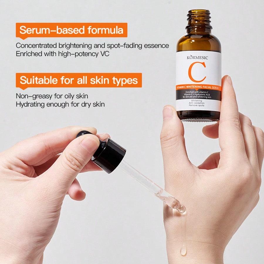 1PC Vitamin C Facial Serum, Facial Care, Moisturizing And Hydrating,Reducing Yellowing,Enhances Radi