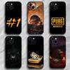 Funda de Teléfono Popular Battle Royale P-PUBG Funda de Teléfono Embalaje Suave Ligera Para iPhone17 16 15 14 13ProMax