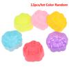 12Pcs 5Cm Daisy Shaped Jelly Pudding Mold Muffin Cake Cup Silicone Muffin Cake Molds Baking Accessories