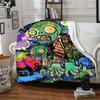 Plants Vs. Zombies Blanket Soft Warm Cozy Suitable for Bedding Seaside Livingroom for All Occasions Modern Style Birthday Christmas Gift Blanket