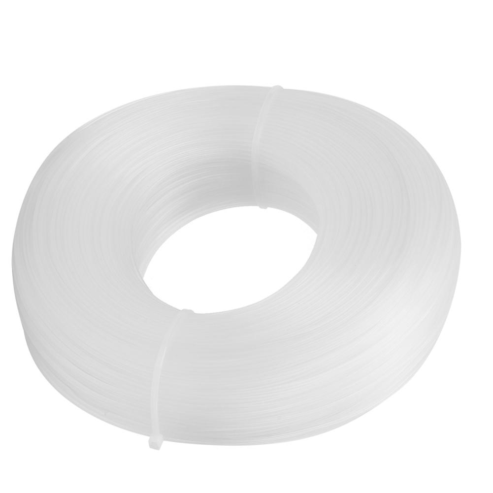 1.6mm x 175m Universal Round‑Shaped White Lawn Mower Trimmer Line Mowing Rope Accessory