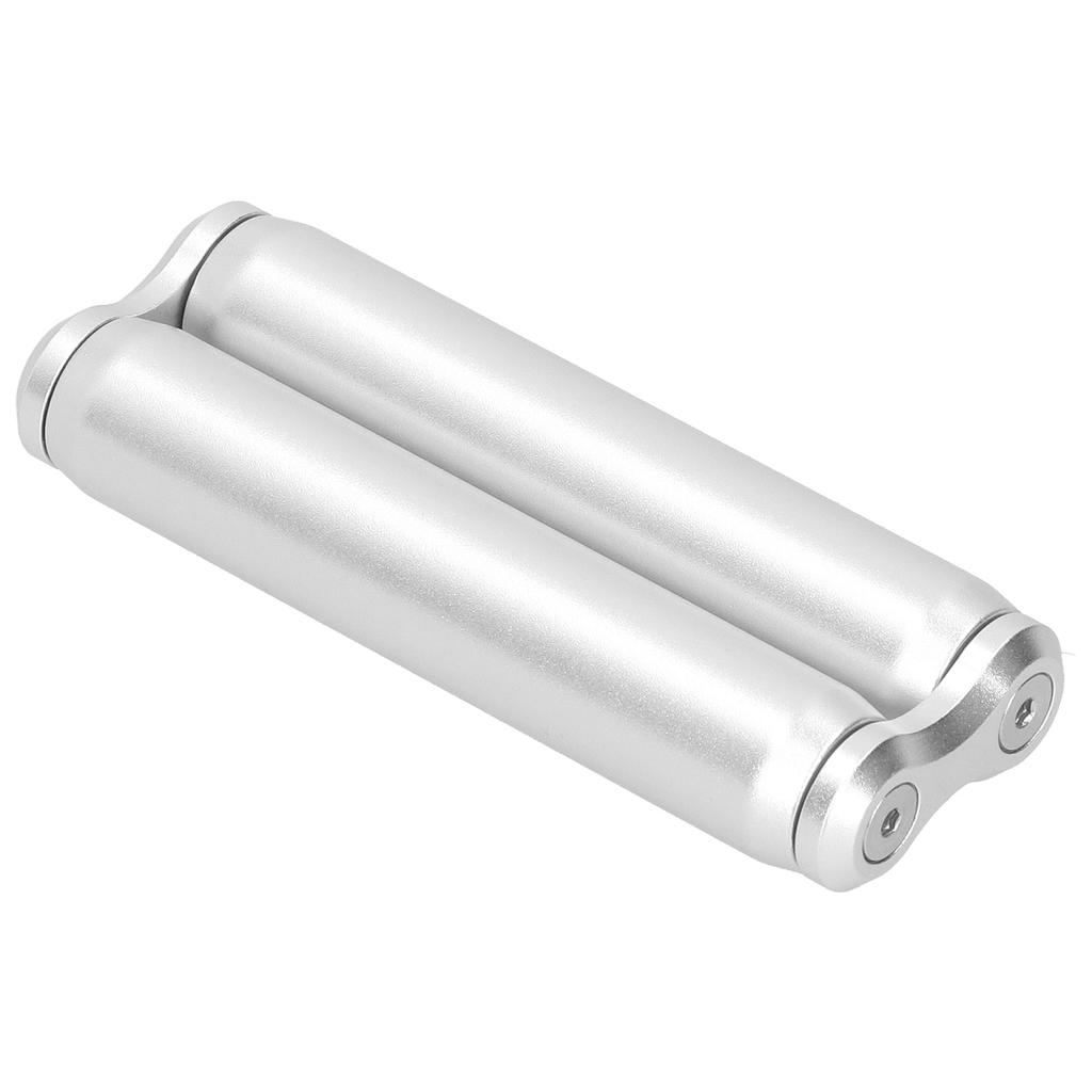 Hand Finger Massage Stress Relief Roller Alloy Fingertip Decompression Toy Silver